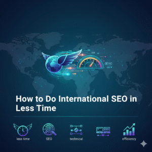How to Do International SEO in Less Time