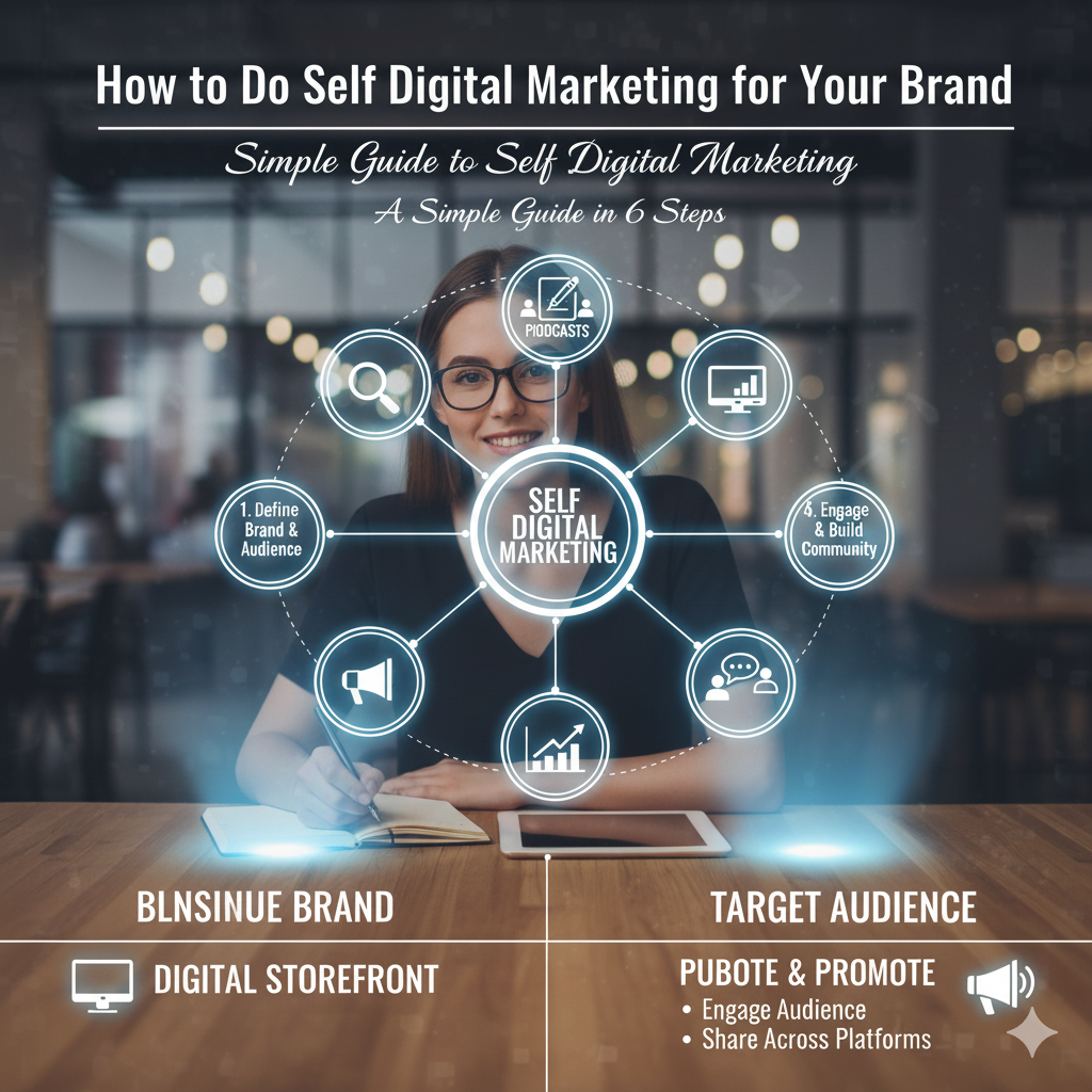 How to Do Self Digital Marketing for Your Brand (Simple Guide)